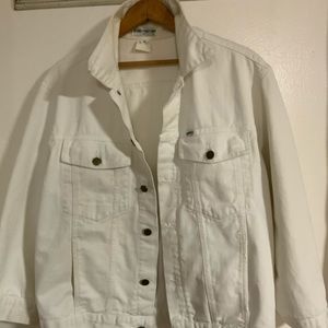 White Original Guess Jean Jacket